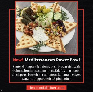 Stole this picture from their Facebook page but mine looked just like this. We dug in so fast I forgot to take a picture !  at Colonial Diner in Woodbury