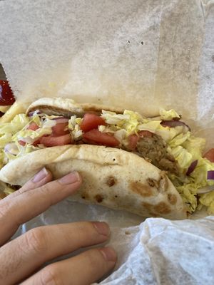 Gyro  at Colonial Diner in Woodbury