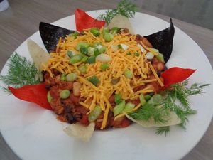 Chili vegan  at Colonial Diner in Woodbury