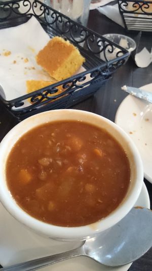 Lentil soup  at Colonial Diner in Woodbury
