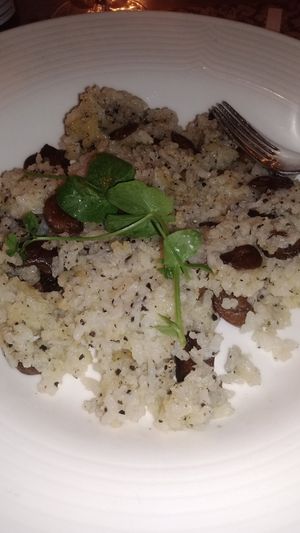 Risotto at Hotel the White Horse in Etten-leur