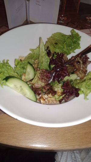 Salad with nuts at Hotel the White Horse in Etten-leur