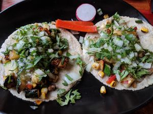 Tacos de Calabacitas at El Papi in Mobile