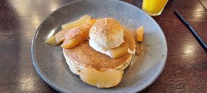 Bavarian Apple Pancakes at The Pancake Parlour in Maribyrnong