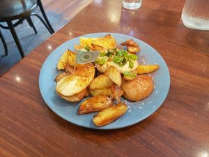 Cottage fries at The Pancake Parlour in Maribyrnong