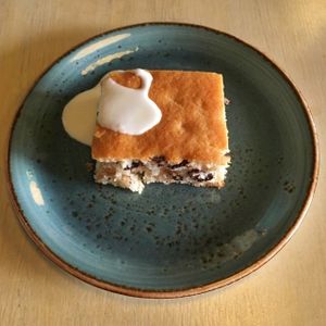 Cake at Bon Lloc in Mallorca