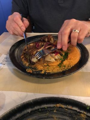 Great food at Bon Lloc in Mallorca