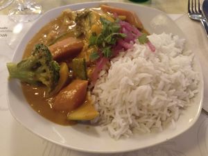 Curry at Bon Lloc in Mallorca