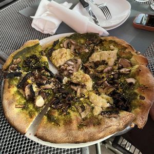 Plant Based Funghi Pizza  at Atomica in Kingston