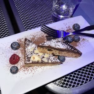 Cookie dough, almond, chocolate, date, coconut bar  at Atomica in Kingston
