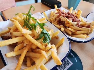 Fries! at Soul Burger in Newtown