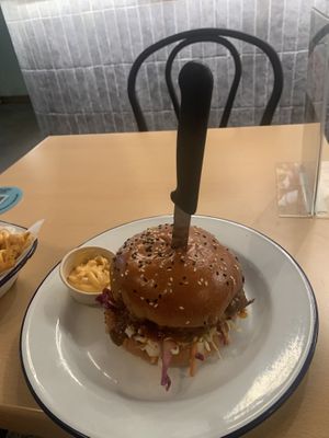   at Soul Burger in Newtown