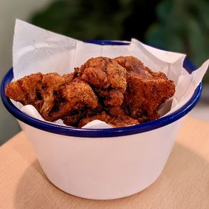 Vegan Southern Fried Cauliflower Bites at Soul Burger in Newtown