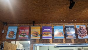 A list of daily specials at Soul Burger in Newtown