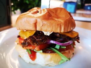 BBQ Beef Brisket at Soul Burger in Newtown