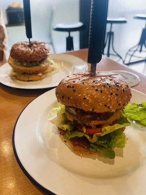   at Soul Burger in Newtown