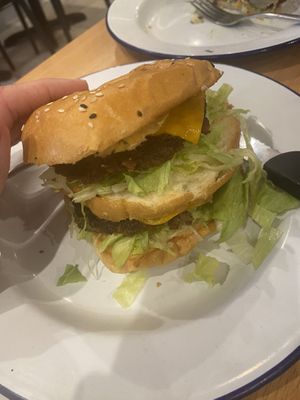   at Soul Burger in Newtown