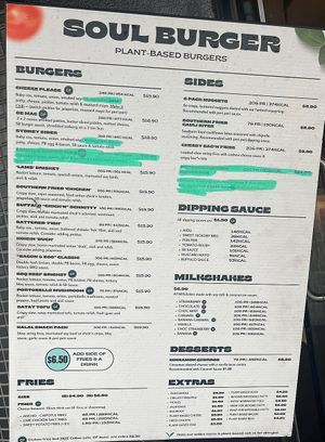   at Soul Burger in Newtown