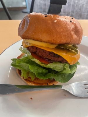 Cheeseburger  at Soul Burger in Newtown
