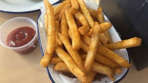 Ancho chipotle fries  at Soul Burger in Newtown