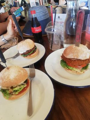 Burgers at Soul Burger in Newtown