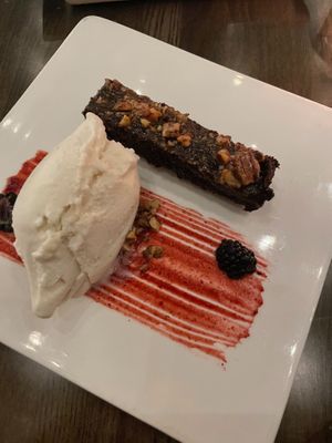 Chocolate Bar with Lavender Ice Cream at Fancy Radish in Washington