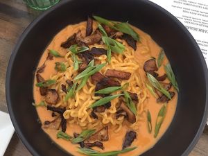 Spicy Dan Dan Noodles at Fancy Radish in Washington