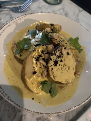 Peruvian potatoes   at Fancy Radish in Washington