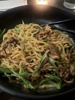 Spicy Dan Dan Noodles  at Fancy Radish in Washington