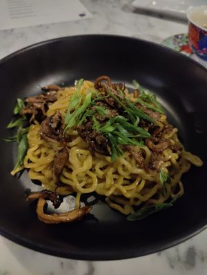Dan Dan noodles at Fancy Radish in Washington