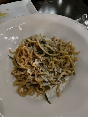 Miso butter noodles  at Fancy Radish in Washington