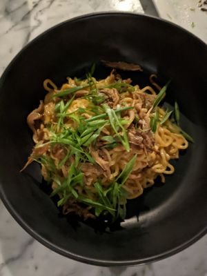 Dan Dan noods (miso were better) at Fancy Radish in Washington