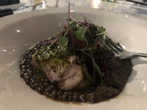 Chermoula grilled tofu  at Fancy Radish in Washington