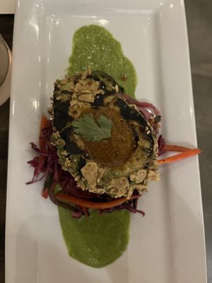 Grilled avocado   at Fancy Radish in Washington