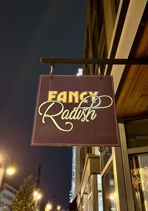   at Fancy Radish in Washington