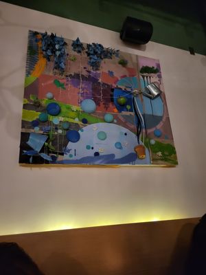 Nice art at Fancy Radish in Washington