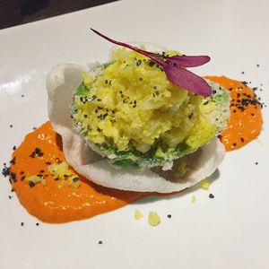 Stuffed avocado at Fancy Radish in Washington