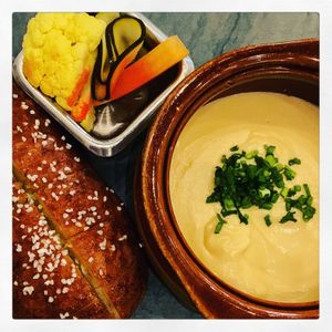 Rutabaga fondue heaven at Fancy Radish in Washington