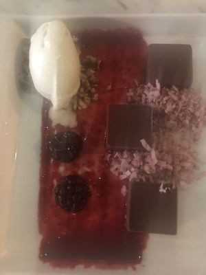 Dark Chocolate Namelaka at Fancy Radish in Washington