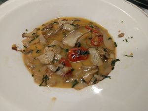 Trumpet Mushrooms at Fancy Radish in Washington