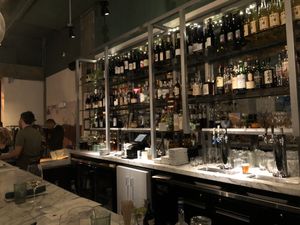 Full bar and great bartenders  at Fancy Radish in Washington