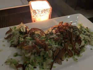 Shaved Brussels sprouts at Fancy Radish in Washington
