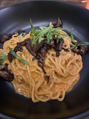 Spicy Dan Dan Noodles at Fancy Radish in Washington