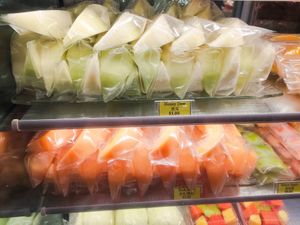 Fresh cut fruits at Fruit Box 白香果 - Tiong Bahru Plaza in Central Singapore
