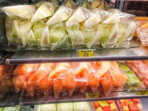 Fresh cut fruits at Fruit Box 白香果 - Tiong Bahru Plaza in Central Singapore