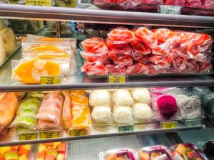 Fresh cut fruits at Fruit Box 白香果 - Tiong Bahru Plaza in Central Singapore