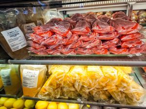 Fresh cut fruits at Fruit Box 白香果 - Tiong Bahru Plaza in Central Singapore