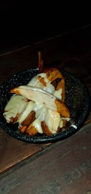 Cheese fries at Mi Vegano Favorito in San Jose Del Cabo