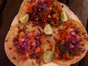 Tacos at Mi Vegano Favorito in San Jose Del Cabo