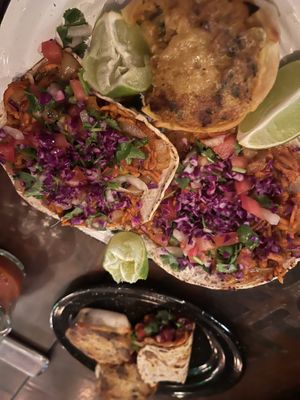 Theses Argentinian empanadas were such treat to eat!  at Mi Vegano Favorito in San Jose Del Cabo